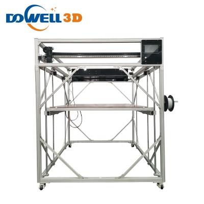 China DM Series 3D Printer 1200*1200*1200mm large size copy with metal construction, printing more stable for sale