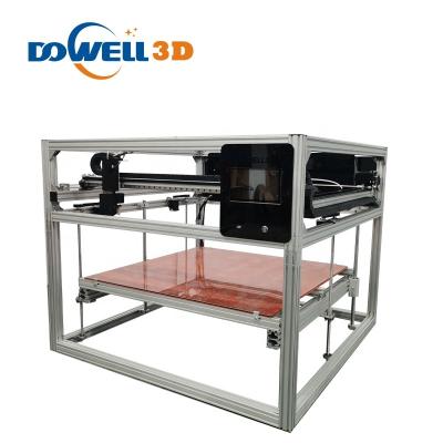 China Large Print Size 800*800*400MM Large Size Industrial 3D Printer Customized 3D Printer Dual Extruder Extruder for sale