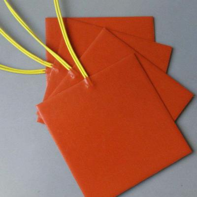 China Industry Heating Process 3D Printer Bed Heater , Silicone Rubber Heaters for sale