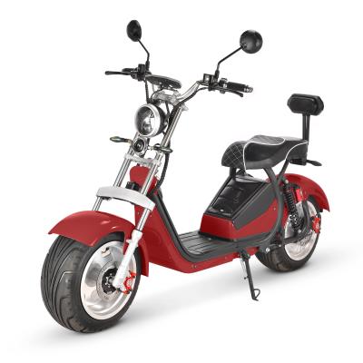 China EEC EPA 2000w fat tire unisex citycoco electric scooter USA warehouse for sale