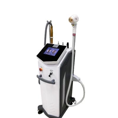 China Pigment Removal 2 in 1 IPL Tattoo Removal Machine Diode Laser 755 808 1064 Diode Laser Hair Removal Machines for sale