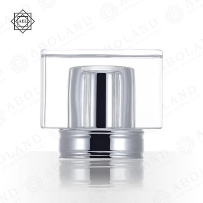 China Non Spill Perfume Lid Fea13 Fea15 Cosmetic Packaging Pump Sprayer Capsules Perfume Plastic Cap for sale