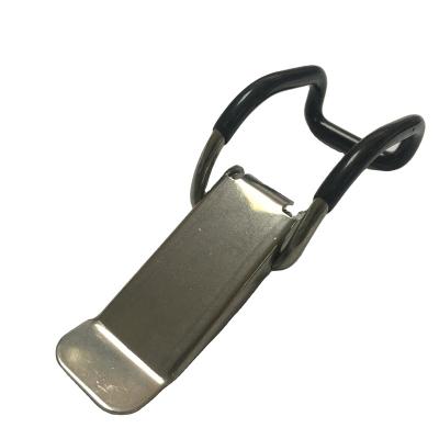 China Case Stainless Steel Clip Latch Spring Loaded Toggle Latches Holds Clip Hook For Box Case for sale