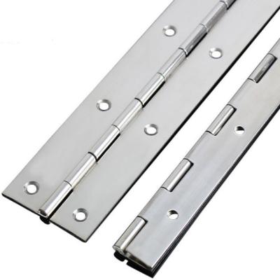 China Contemporary Heavy Duty Folding Hidden Original Popular 180 Degree Long Continuous Piano Hinge Stainless Steel Piano Hinge Furniture Hinge for sale