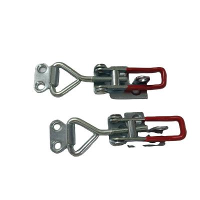 China Case Iron With Galvanized Toggle Latches Hold Down 4001Quick Release Safety Latch Heavy Duty Adjustable Lockable Hardware for sale