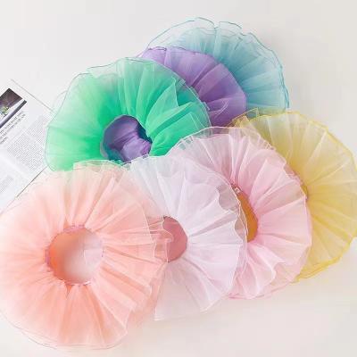 China tutu & 2023 New Fashion Hot Sales High Quality Chiffon Colorful Dance Wear Skirts 2023 Skirts Ballet Skirt For Girls for sale