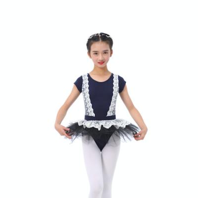 China Square 2023 summer styles good quality ballet dance performance wear leotards with skirts china factory for sale