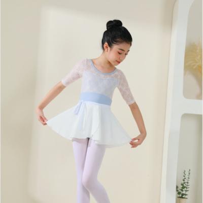 China Good Quality Popular Leotard Dress 2023 Hot Sales Dance Wear Lace Gymnastics Dance Dress Costumes for sale