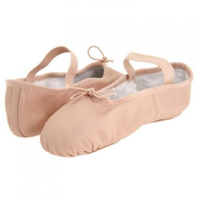 China 2023 Wholesale Hot Sale Highest Quality Soft Kids GENUINE LEATHER Durable Girls Leather Ballet Shoes for sale