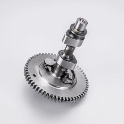 China Casted Ductile Iron Camshaft with Gear Case Hardening For Gasoline Engine for sale