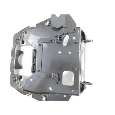 China Powder Coated Aluminum Casting Parts High Pressure Windshield Frame For Motorcycle for sale