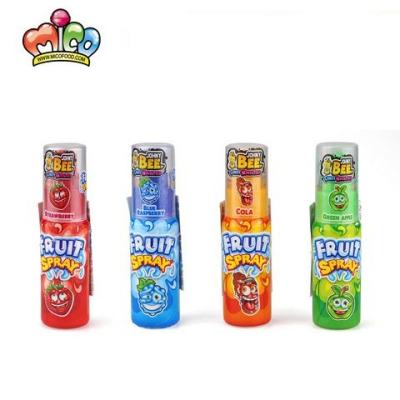 China fruit spray candy in cylinder bottle MG0443 for sale