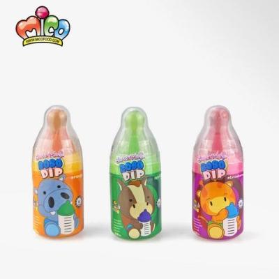 China Feeder Bottle Natural Dip Candy With Sour Powder for sale