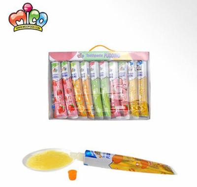 China Natural Fruit Flavor Toothpaste Stick Jelly Pudding for sale