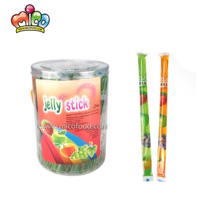 China 16g Low Fat Halal Fruit Juice Jelly Stick Candy for sale