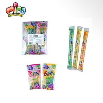 China Mini 6 Low Fat Fruity Jelly Sticks for sale