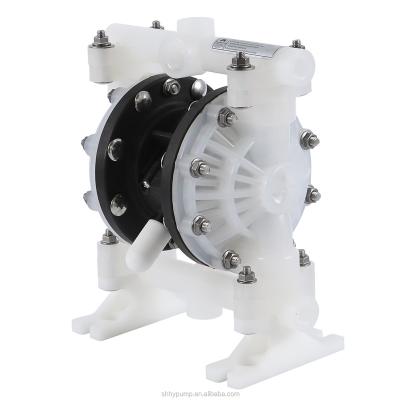 China Commercial Buildings HY1 Double Inch Plastic Diaphragm Pumps With Santoprene Menbranes For Water Industry for sale