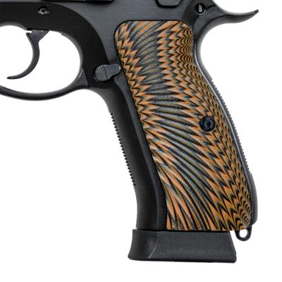 China Grasp Full Size CZ 75/85 Pistol Grips For Guns For Shadow 2, Starburst CZ Texture for sale