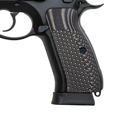 China Grab Full Size Pistol CZ 75/85 G10 Hunting Gun Accessories For CZ Shade 2 , Golf Texture for sale