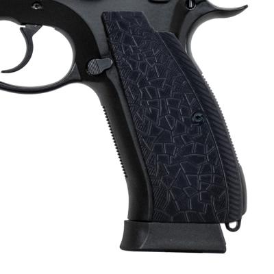 China Grasp Full Size Pistol CZ 75/85 Laser Group of Ten Pistol Grip for Shadow 2, Rock CZ Texture SP-01 for sale