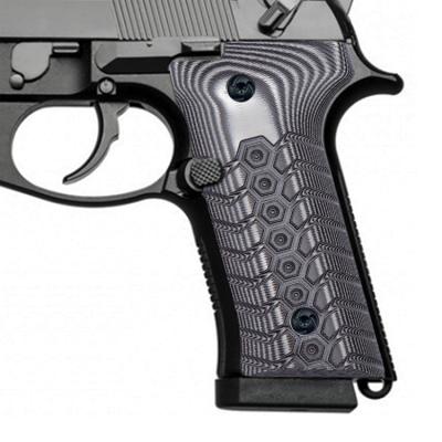 China Grasp gun G10 firearm accessories launch grips for Beretta 92 Vertec and M9A3, mechanical texture for sale