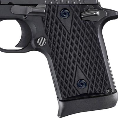 China Sig Sauer Tactical Rosewood Grips Sig Sauer P938 Group of Ten Gun Grips with Diamond Texture for sale