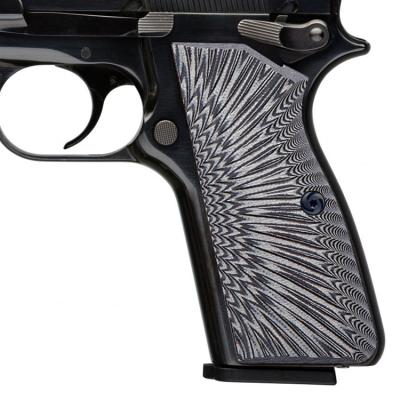 China Grab the Browning Pistol Group of Ten Grips for the Browning Pistol Hi Power and Regent BR9, Sunburst Tisas Texture for sale