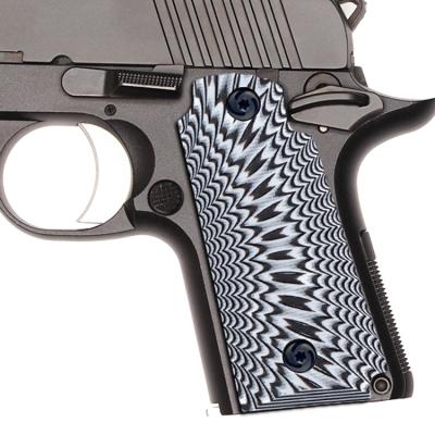 China Grab the Pistol Group of Ten Firearm Grip for Kimber Micro 380 Series with Ambi, Sunburst Texture for sale