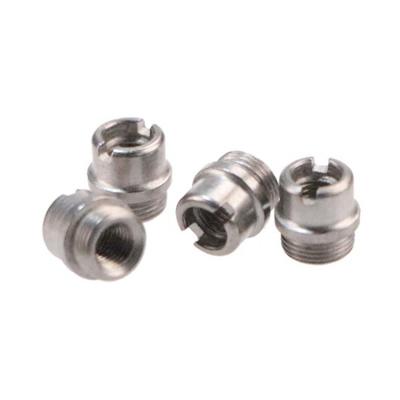 China Round 1911 Stainless Steel Grips 1911 Screw Bushing With Liner, Include 4pcs 1911 Bushings for sale