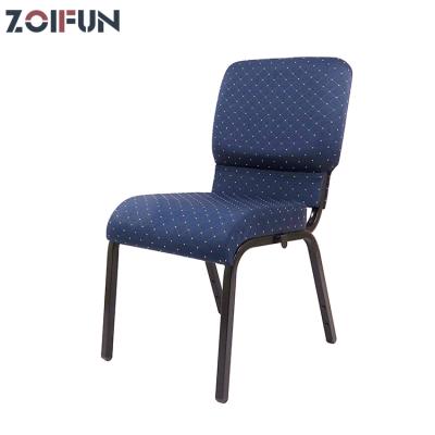 China Cheap Steel Banquet Hall Padded Interlocking Auditorium Auditorium Theater Conference Chair Contemporary Church Upholstered Chair Manufacturer Quality for sale