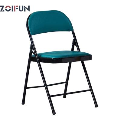 China Free Sample Folding Chairs Metal Folding Chair Custom Commercial Outdoor Garden Chair For Wedding Events Party Chairs for sale