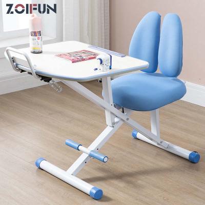 China Modern Simple Project Study Desk Tables Bedroom Furniture Height Adjustable Children Kids Able And Chair for sale