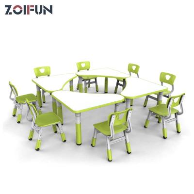 China Contemporary Kindergarten Activity Table Children's Sets Y Train Kids Tables Preschool Kids Tables Furniture for sale