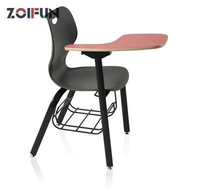 China Office ; Popular Small Group Classroom Collaborative Chair And Conference Chairs With Notepad For School Students for sale