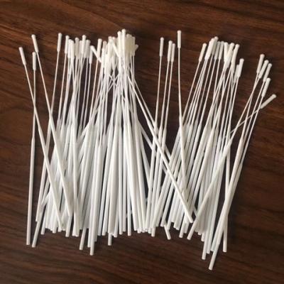 China Sample Collection Disposable Sterile Sampling Nylon Assembled Nose Swab For Testing Kits for sale