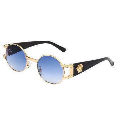 China High Quality Unique Round Anti UV400 0002 Metal Jellyfish Shades Sunglasses for sale