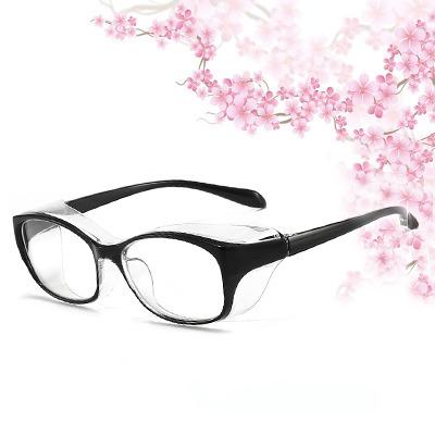 China 1002 Dust Pollen Anti Fog Anti Fog Spray Outdoor Pollen Blue Light Blocking Protective Men Women Safety Eyewear Eyeglasses Frame for sale