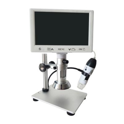 China Best Selling 7 Inch Screen Students Stereo Microscope With Camera For Viewing Object Surface K7-TX50M for sale