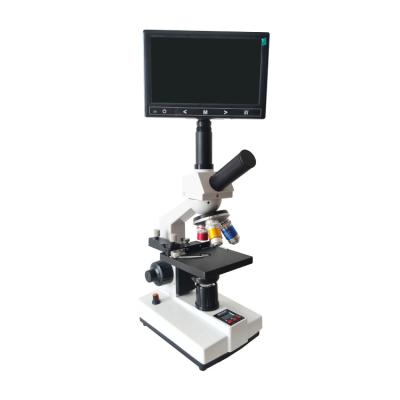 China Vendor Supply Digital Thermostatic Biological Microscope with LCD Video Screen for Sperm Observation D7HT21VY for sale