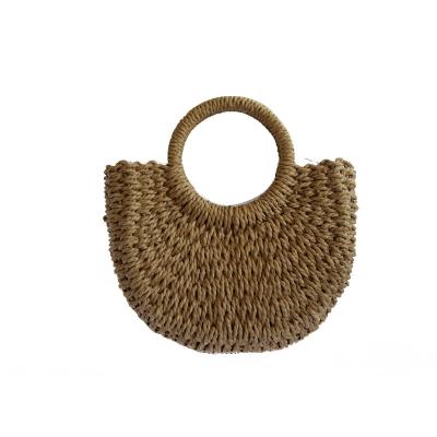 China Leisure Style Summer Beach Embroidery Straw Tote Bag Moroccan Straw Beach Bag For Women for sale