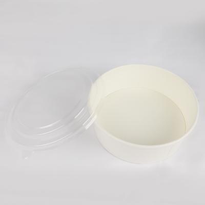 China Biodegradable Round Kraft Paper Bowl Environmental Friendly Paper Bowl Custom for sale