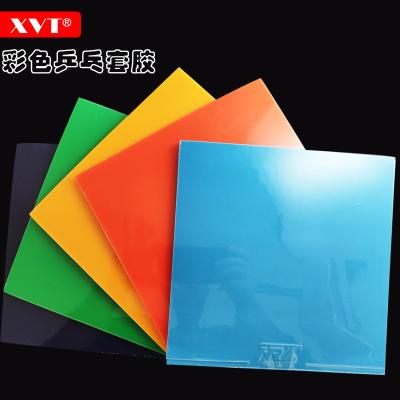 China Rubber XVT Colorful table tennis training rubber / table tennis rubber  / Pingpong rubber for sale