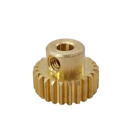 China Hotels Metal Gear CuZn38Pb1.5 OEM High Precision CNC CuZn40 Brass en venta