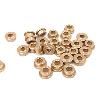 China Building Material Stores Custom Powder Metallurgy Bronze Sintered Self-Lubricated Bushing for sale