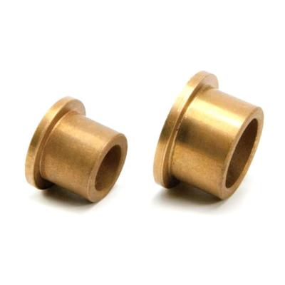 China Custom Bronze Building Material Stores Metal Sintered Oil Impregnated Sintered Bronze Bearing Bushing à venda