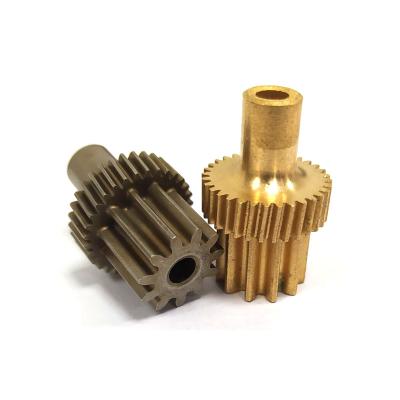 Cina Custom Brass Mechanical Equipment Metal Powder Metallurgy Sintered Gears in vendita