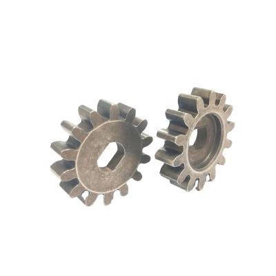 China Transmission Customized Precision Metal Sinter Iron Small Gears for sale