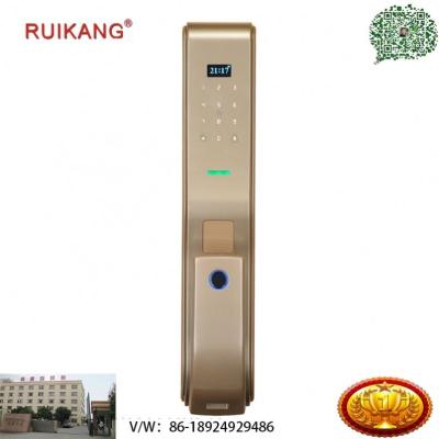 China High Quality Full Automatic Digital Password Aluminum Alloy Automatic Smart Lock With Tuya Remote Control for sale