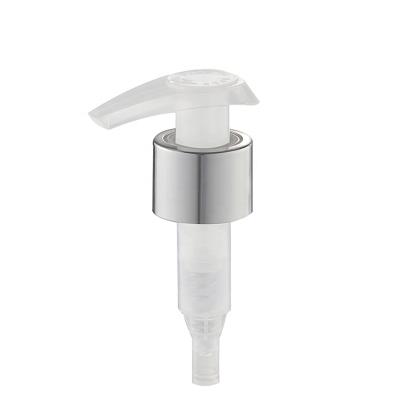 China Reverse No 24/410 28/410 Aluminum Silver Left Right Lotion Pump for sale