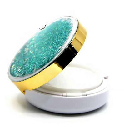 China Recycled Materials Customized Empty Luxurious Compact Empty Makeup Powder Container Air Cushion Case for sale